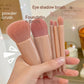 Mini Multifunctional Makeup Brush Set with Artificial Fiber Handles - makeup brushes suit mini multifunctional