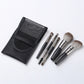 Mini Portable Makeup Brush Set with Suit and Travel-Ready Tools - Teleplus Travel suit makeup brush tools