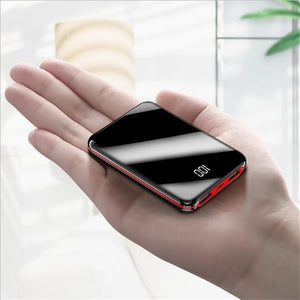 Mini portable power bank - Mini Portable Power Bank with Fast Charge Options