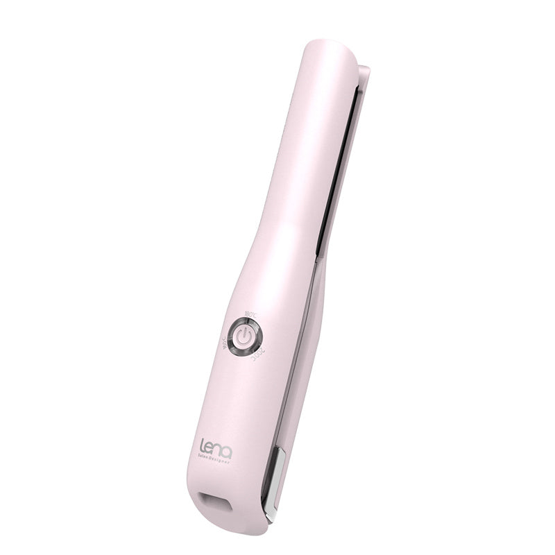 Mini USB Bangs Hair Straightener with Heat Control and Tourmaline Ceramic Technology - Teleplus straight board clip