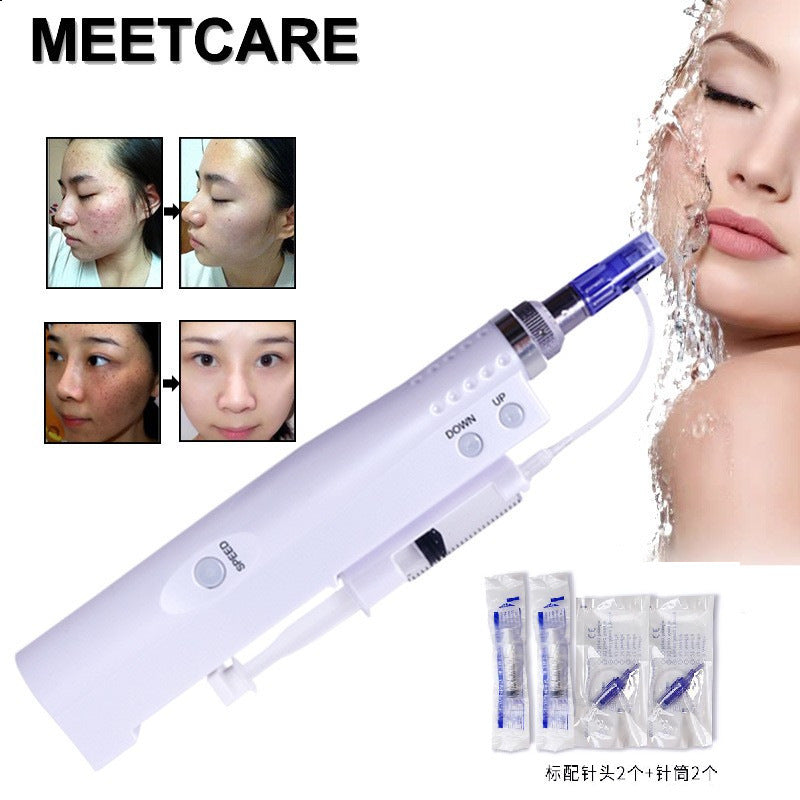 Mini Water Electric Microneedle Inductive Therapeutical Instrument Skin Rejuvenation Beauty - Mini Water Electric