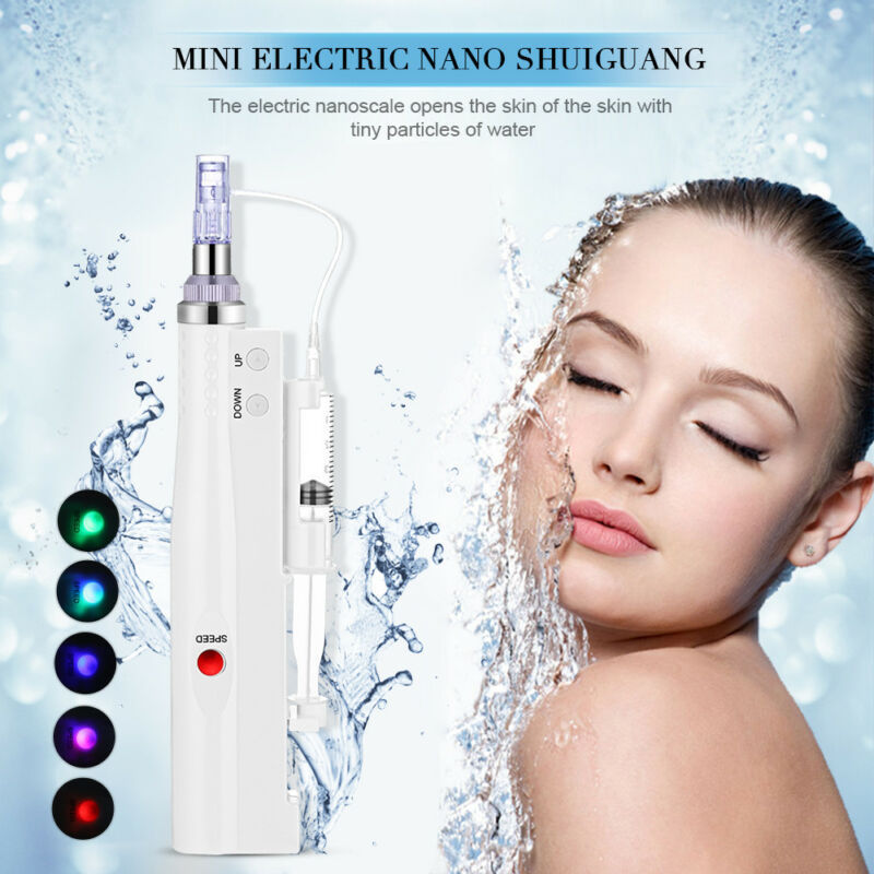 Mini Water Electric Microneedle Facial Care Device with USB Charging - for Youthful Skin mini water electric