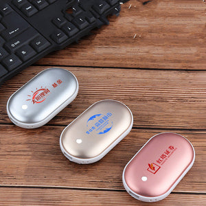 Mini Winter Hand Warmer Power Bank Usb Mobile Power Pebble Warm Baby - Mini Winter Hand Warmer Power Bank USB Mobile