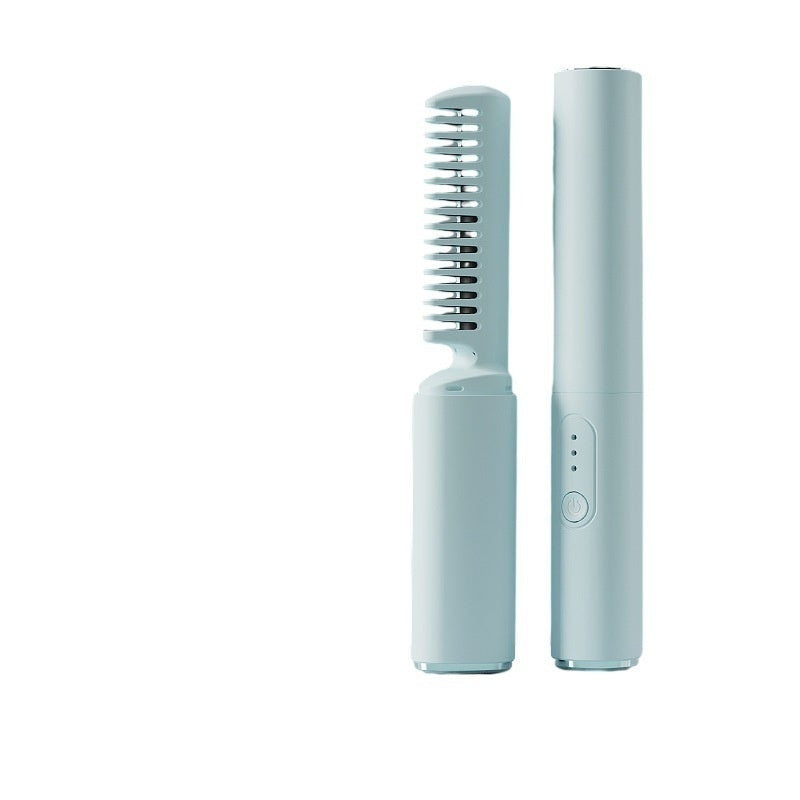 Mini Wireless Straight Comb with Anion for Hair Styling and Straightening - Teleplus mini wireless straight comb anion