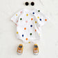 Minimalist Baby Dot Balloon Printed Jumpsuit - Minimalist Baby Dot Jumpsuit for Tiny Trendsetters