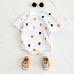 Minimalist Baby Dot Balloon Printed Jumpsuit - Minimalist Baby Dot Jumpsuit for Tiny Trendsetters