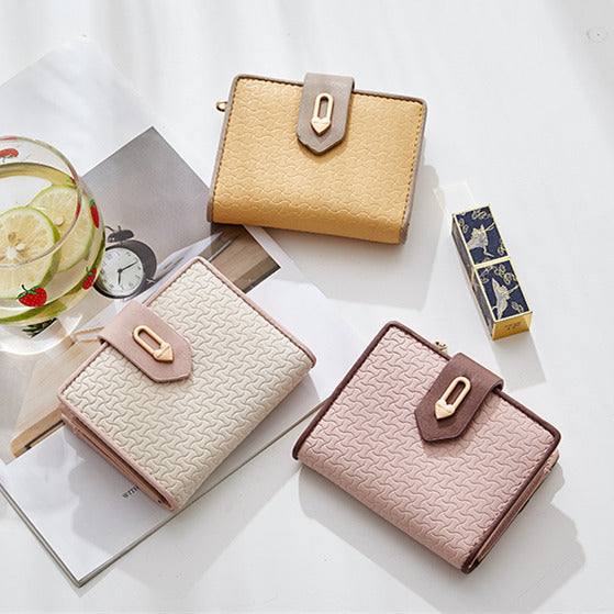 Minimalist Clash Color Money Clip Wallet in Multiple Colors - for Fashionably Unhinged Wallets clash color money clip