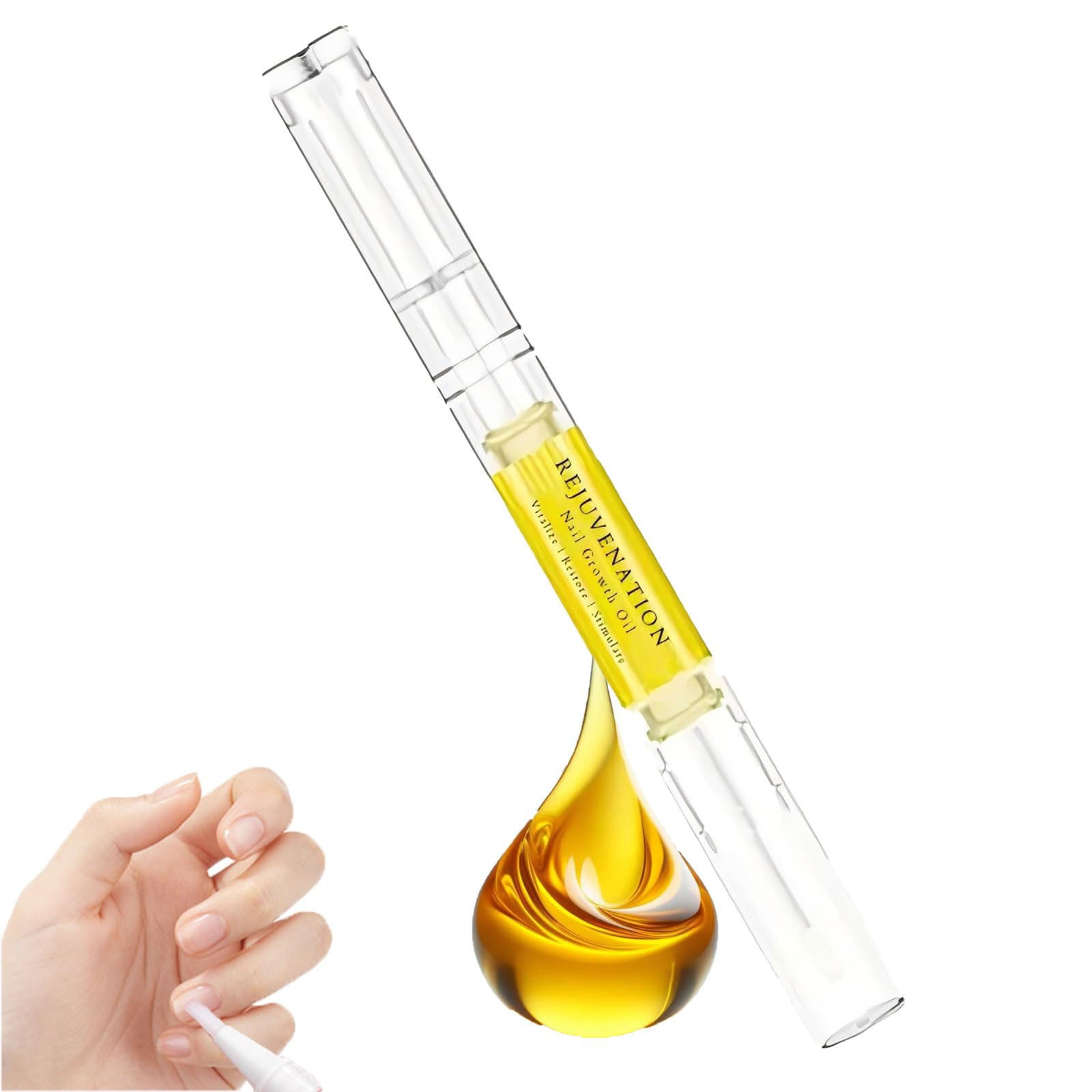 Minimalist Nail Growth Oil for Stronger Nails 1 Piece - Teleplus nail strengthening oil minimalist design stronger nails