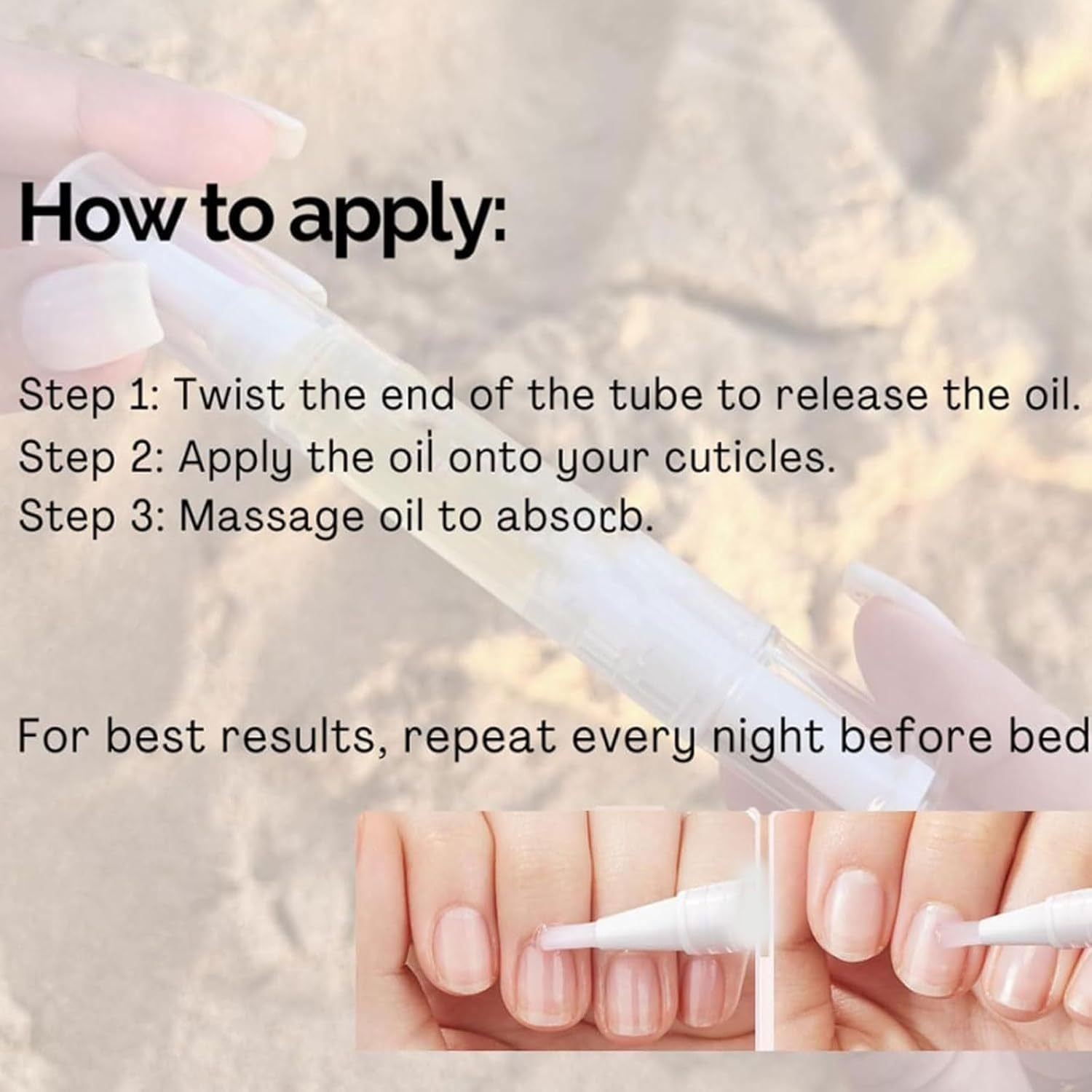 Minimalist Nail Growth Oil for Stronger Nails 1 Piece - Teleplus nail strengthening oil minimalist design stronger nails