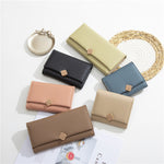 Minimalist PU Leather Wallet in Multiple Colors for United States Buyers - Wallets So Chic They Could Run Office united