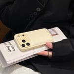 Minimalist Solid Color Case for iPhone16 Pro iPhone15 Max Anti-Fall - Teleplus pro max iphone15 iphone16 iphone17