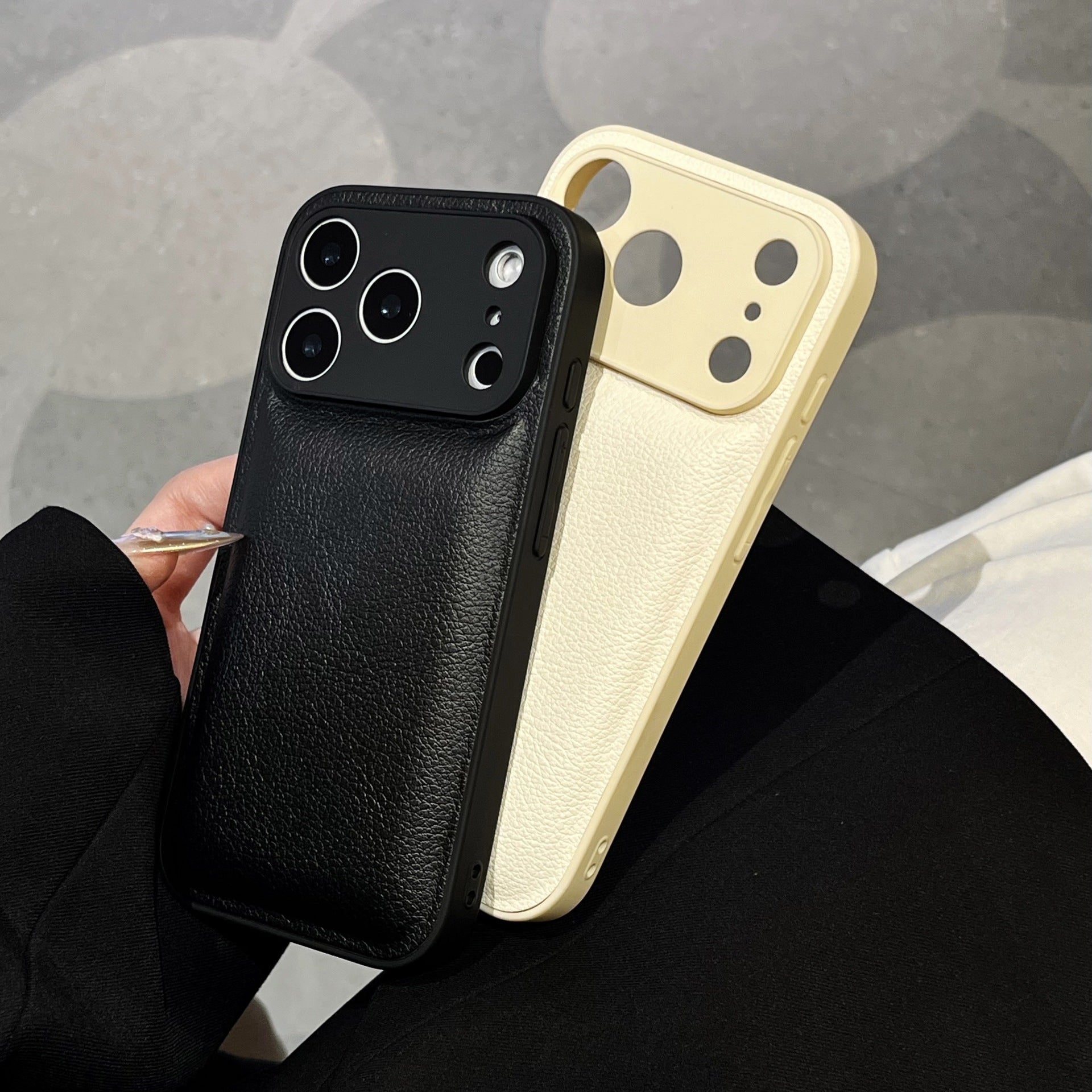 Minimalist Solid Color Case for iPhone16 Pro iPhone15 Max Anti-Fall