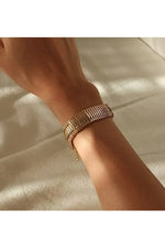 Minimalist Woven Bracelet Thin Elegant Everyday Jewelry Gift for Women - Teleplus