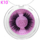 Mink Hair False Eyelashes Round Box Collection for Natural Lash Look - Teleplus mink hair false eyelashes