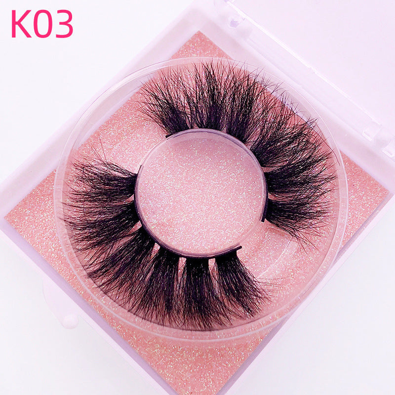 Mink Hair False Eyelashes Round Box Collection for Natural Lash Look - Teleplus mink hair false eyelashes