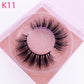 Mink Hair False Eyelashes Round Box Collection for Natural Lash Look - Teleplus mink hair false eyelashes