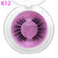 Mink Hair False Eyelashes Round Box Collection for Natural Lash Look - Teleplus mink hair false eyelashes