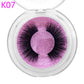 Mink Hair False Eyelashes Round Box Collection for Natural Lash Look - Teleplus mink hair false eyelashes