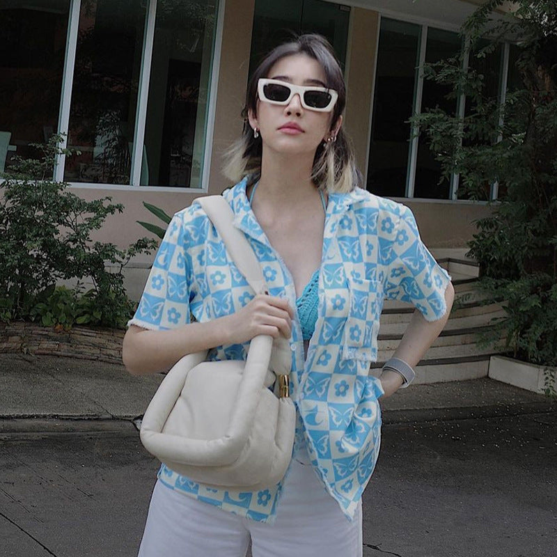 Minority Design Crossbody Bag with Cotton Lining and Zipper Change Pocket - Teleplus Fashion fashion minority design