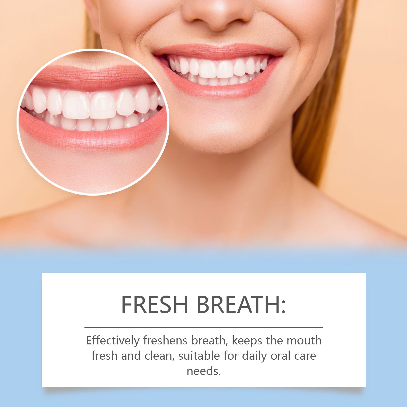 Mint Dental Whitening Tablets Oral Care Beauty and Health Supplies