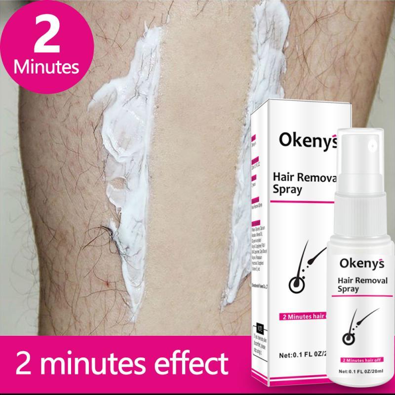 Painless Depilatory Cream for Quick Hair Removal with Minutes Effect - Sprays That Work Faster Than Your Ex hair