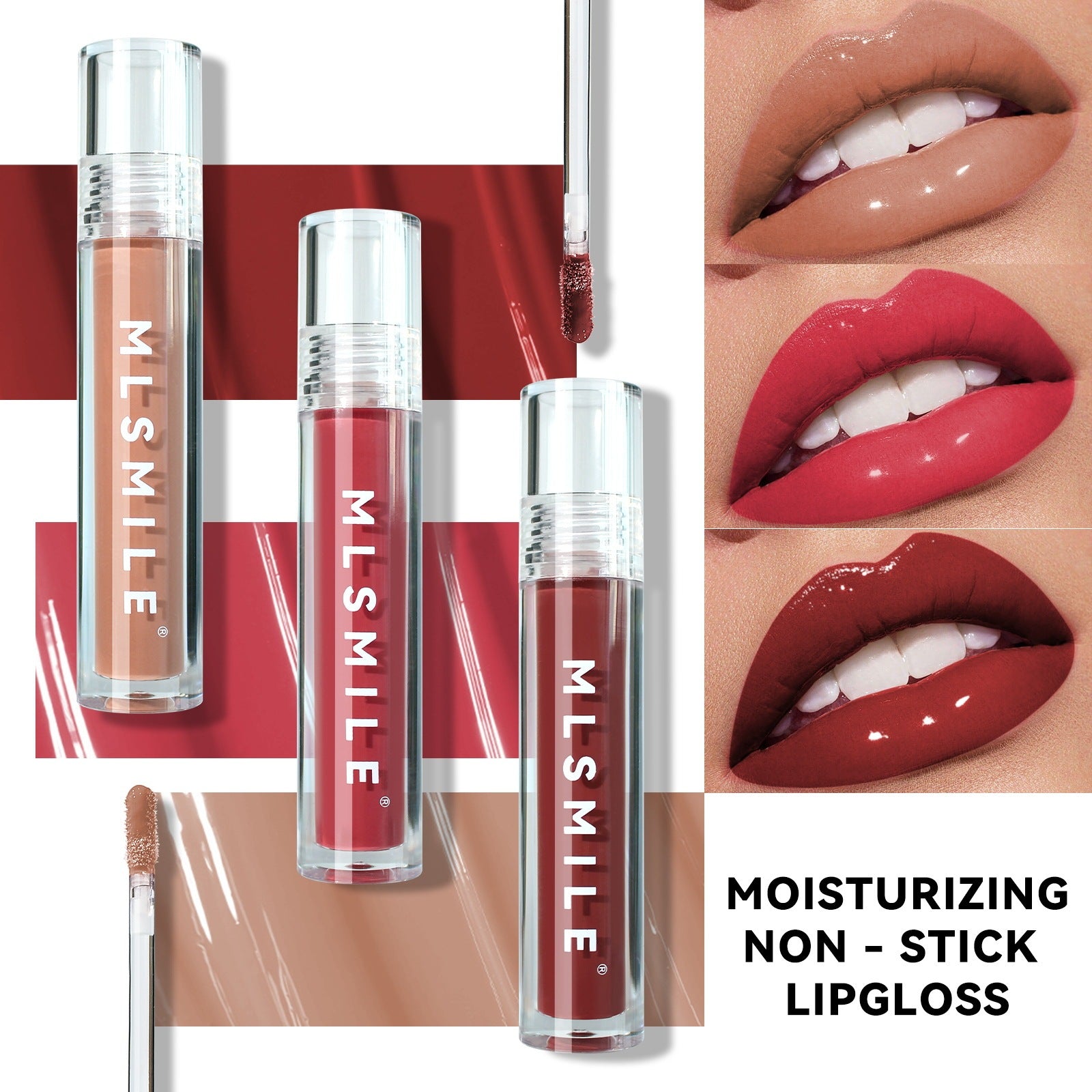 Mirror Glass Lip Lacquer with Lasting Moisturizing and Natural Glow - Teleplus mirror glass lip lacquer light toot