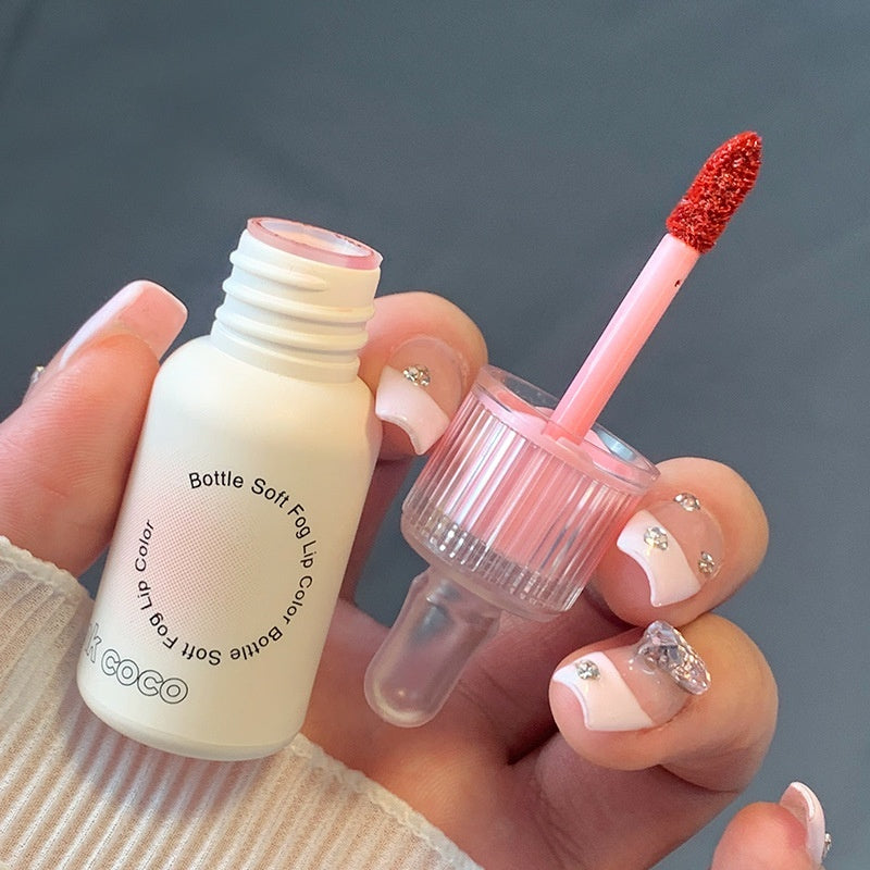 Mirror Lip Gloss Bottle with Water and Moisturizing Berry Oolong Tea - Moisturizer bottle mirror lip gloss water