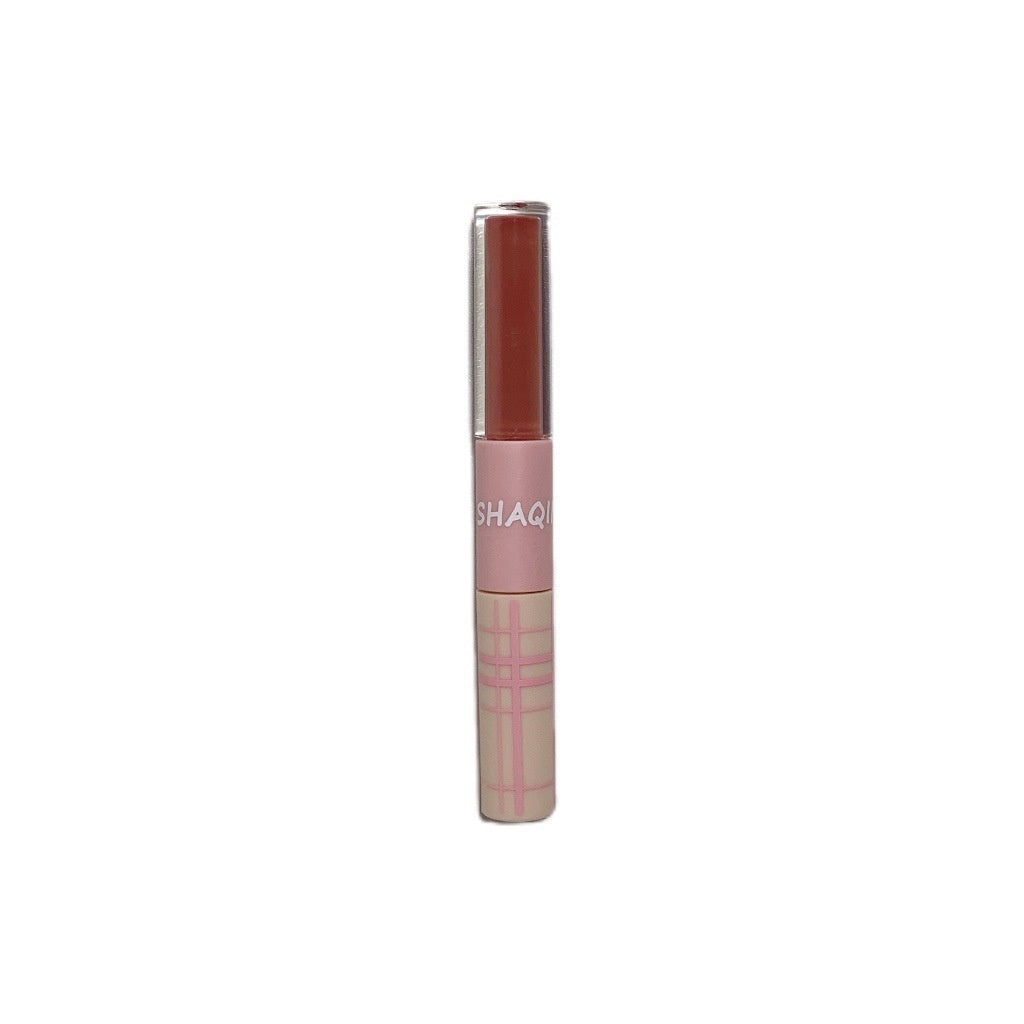 Mirror Water Gloss Lip Tint with Double Head for Lasting Moisturization - double head mirror water gloss