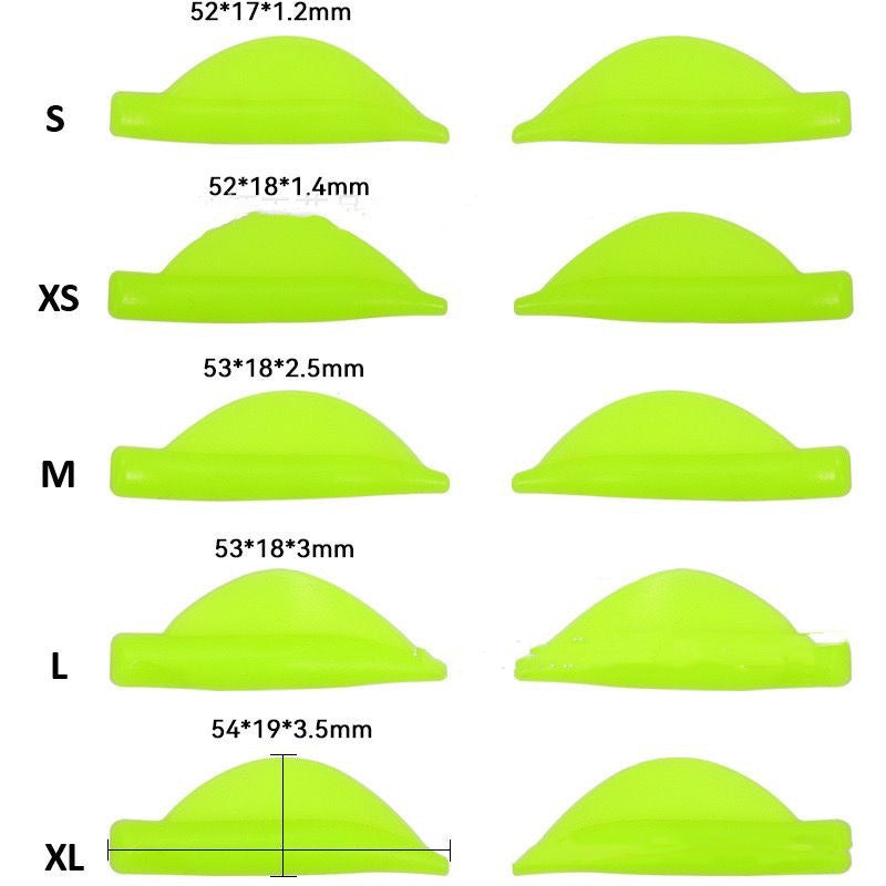 Mixed Silicone Gasket Set for Eyelash Perm Tool and Beauty Applications - eyelash perm tool white mixed silicone gasket