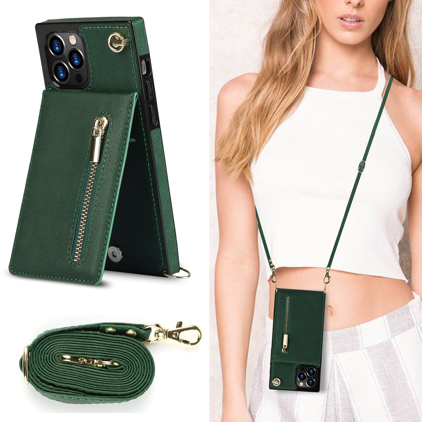 Simple Stylish TPU Leather Phone Case Protective Cover for Mobile Phones - mobile phone case protective cover