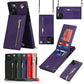 Mobile Phone Case Leather Messenger Protective Cover - Leather Messenger Phone Case Solid Color Options