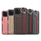 Mobile phone case with leather wrist strap - Mobile Phone Case with Leather Wrist Strap for Apple