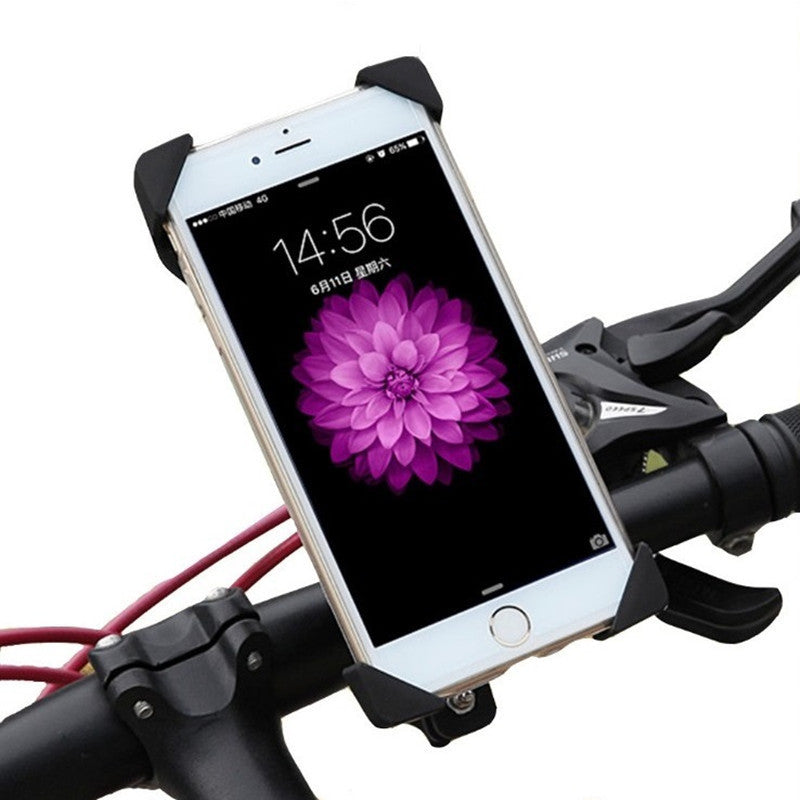 Mobile Phone Holder for Bicycle and Electric Motorcycle Black Plastic Resin - bicycle mobile phone electric motorcycle