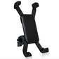 Mobile Phone Holder for Bicycle and Electric Motorcycle Black Plastic Resin - bicycle mobile phone electric motorcycle