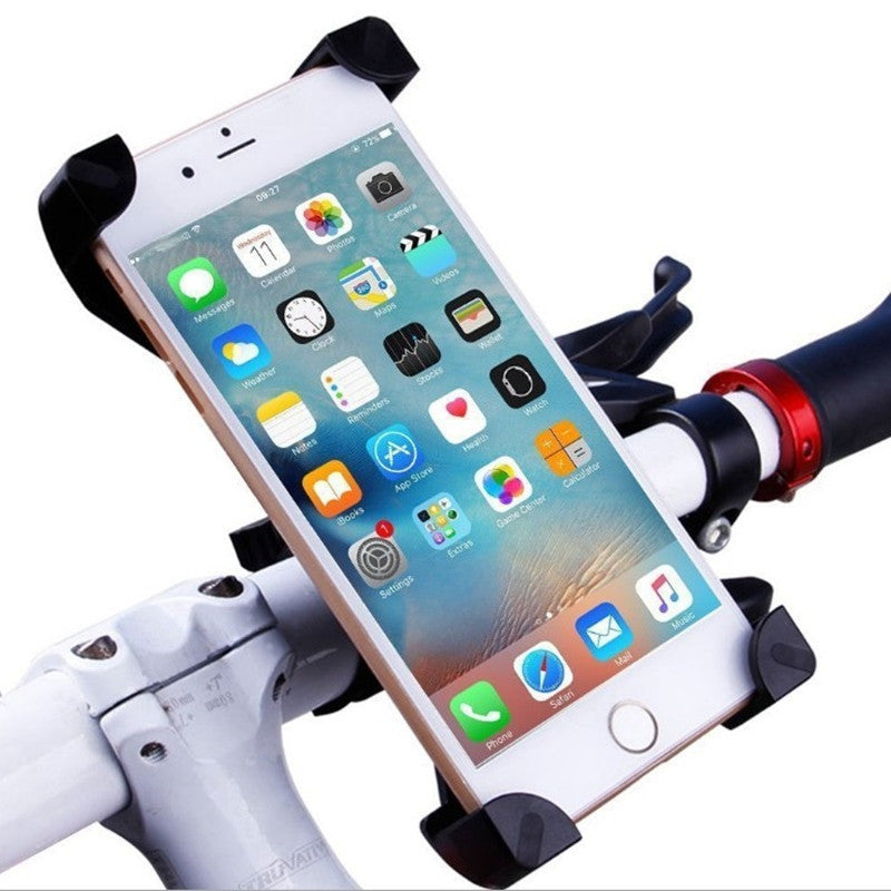 Mobile Phone Holder for Bicycle and Electric Motorcycle Black Plastic Resin - bicycle mobile phone electric motorcycle