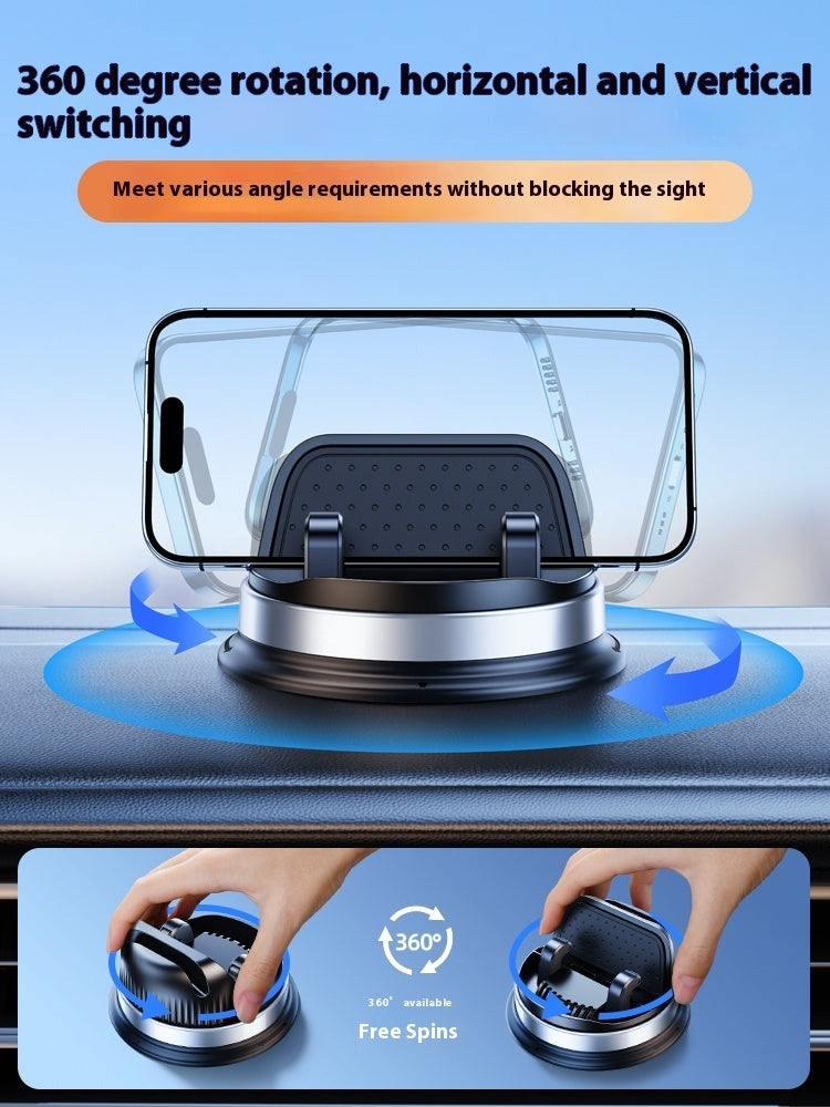 Mobile Phone Holder with Central Control Suction and 360° Rotation - Teleplus central control suction cup mobile phone