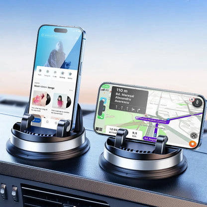 Mobile Phone Holder with Central Control Suction and 360° Rotation - Teleplus central control suction cup mobile phone