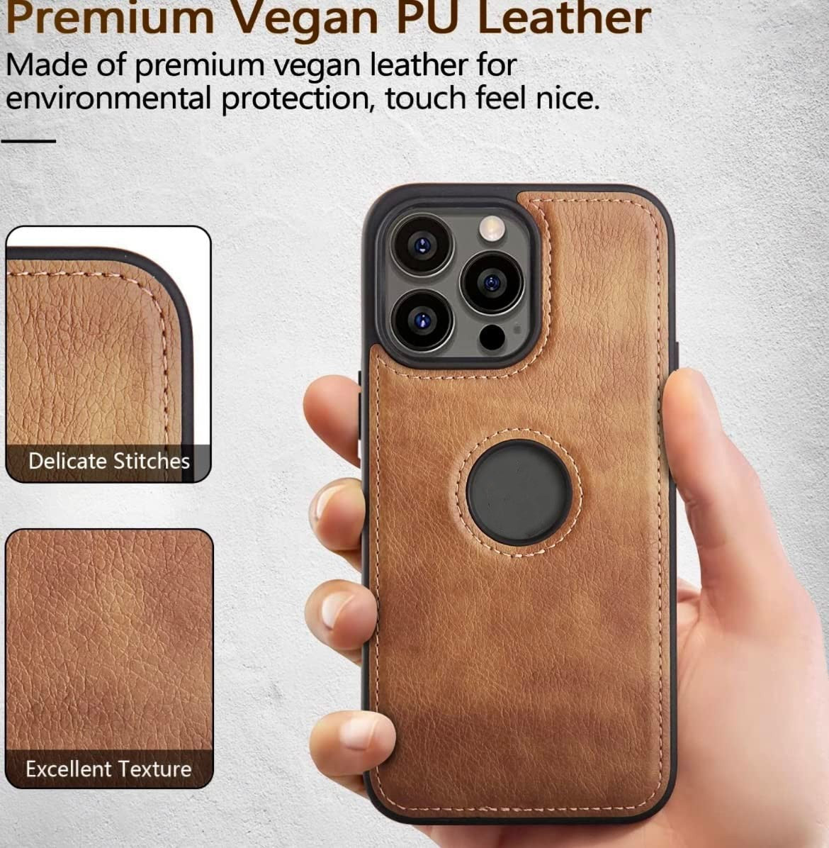 Mobile Phone Leather Back Cover for Apple Models in the United States - Case iPhone14ProMax mobile phone leather united