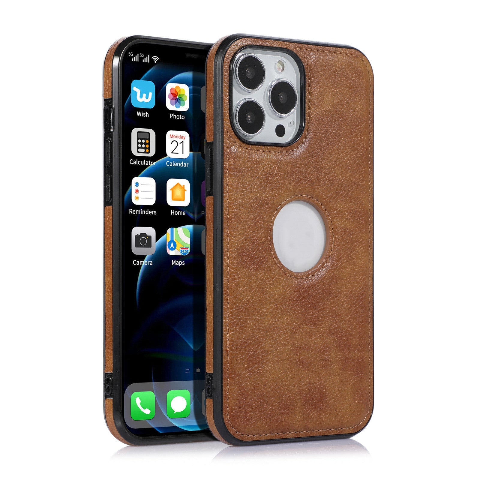 Mobile Phone Leather Fall Protection Case - Mobile Phone Leather Case for iPhone14ProMax