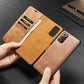 Mobile Phone Protective Cover Split Leather Case - Mobile Phone Protective Cover Split Leather Case