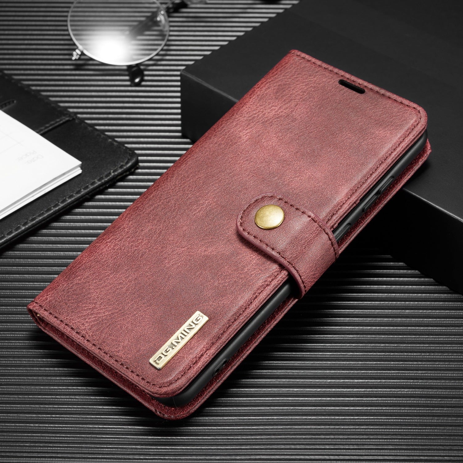 Mobile Phone Protective Cover Split Leather Case - Mobile Phone Protective Cover Split Leather Case