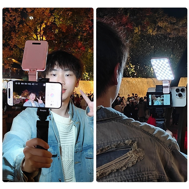 Mobile Phone Selfie Mirror Display with Magnetic Suction for Photos - mobile phone selfie mirror display magnetic