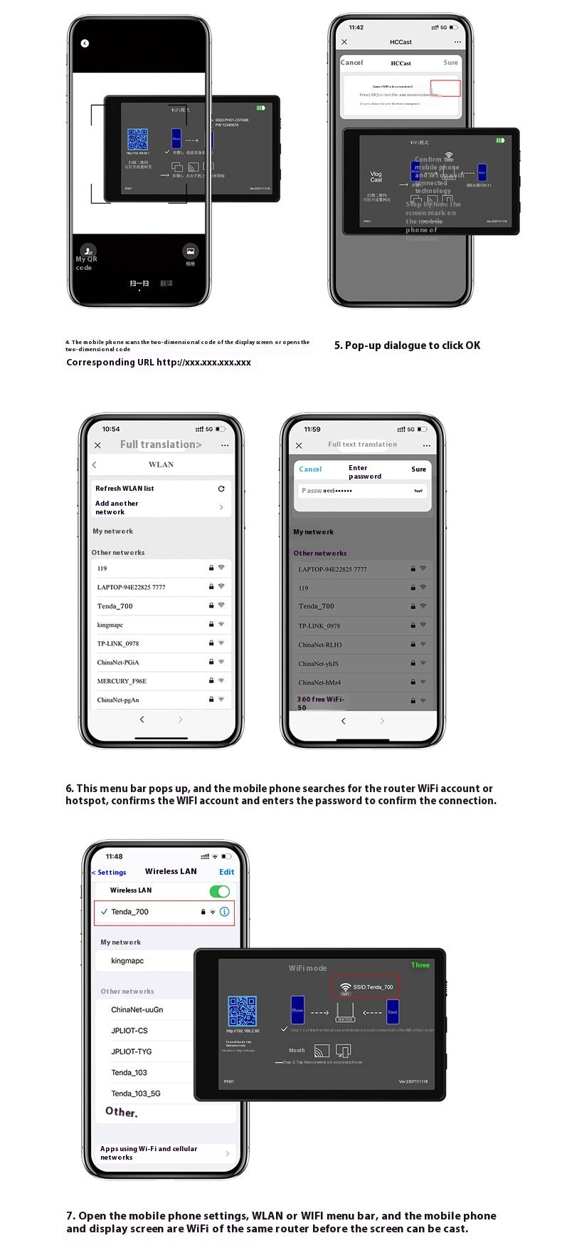 Mobile Phone Selfie Mirror Display with Magnetic Suction for Photos - mobile phone selfie mirror display magnetic