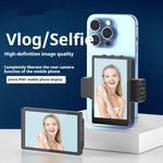 Mobile Phone Selfie Mirror Display with Magnetic Suction for Photos - mobile phone selfie mirror display magnetic