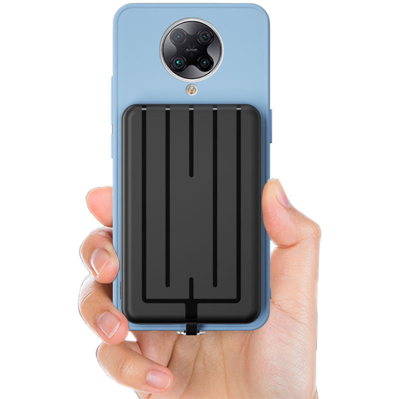 Mobile Phone Universal Magnetic Suction Comes With Line Treasure Fast Charging Large Capacity - Magnetic Suction