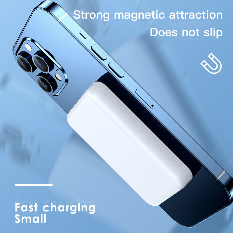 Mobile Wireless Magnetic Plastic Power Bank - Mobile Wireless Magnetic Power Bank 20000mAh