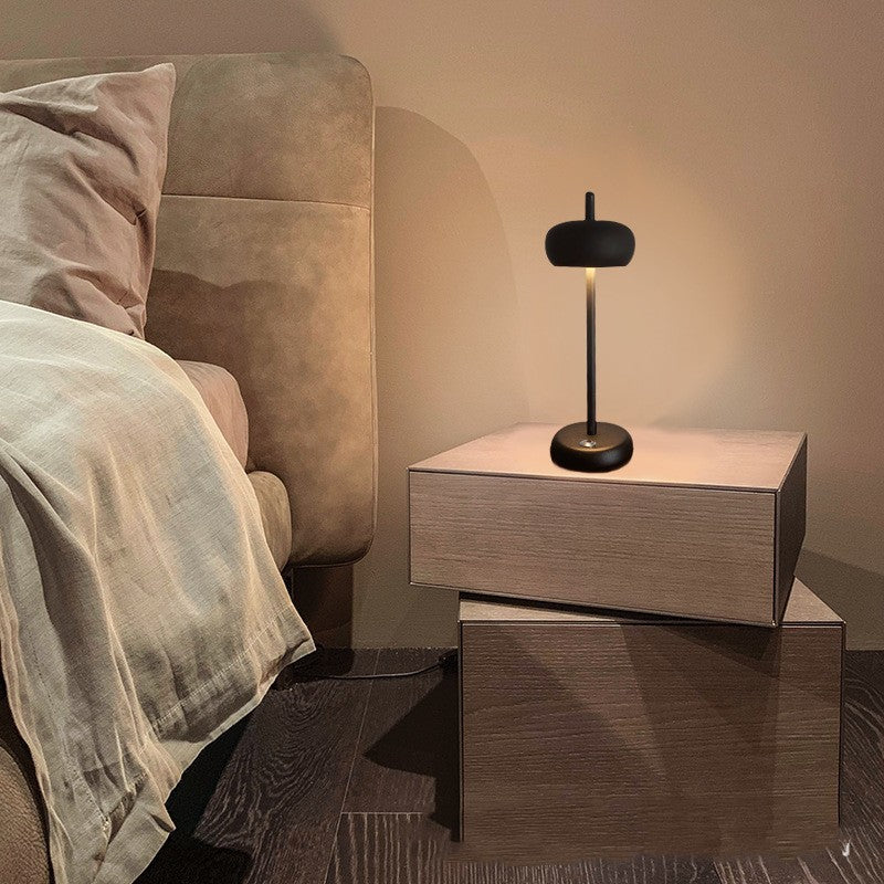 Modern American Simple LED Desk Lamp with Warm Light Ambience and USB Charging - Teleplus modern american simple