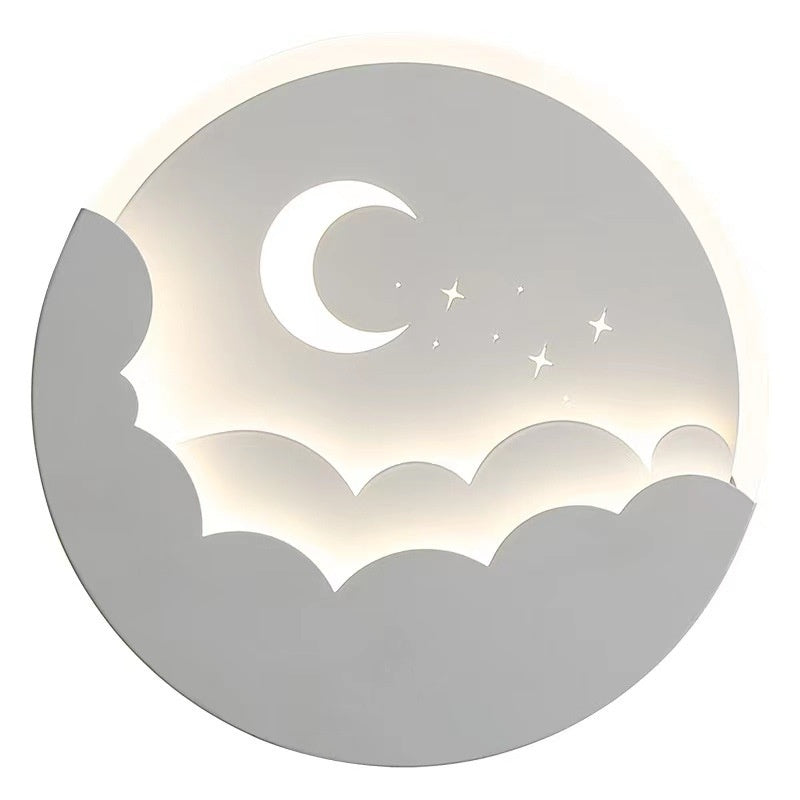 Modern Minimalist Bedroom Bedside Wall Lamp 28W 25cm Diameter - modern minimalist bedroom bedside wall lamp