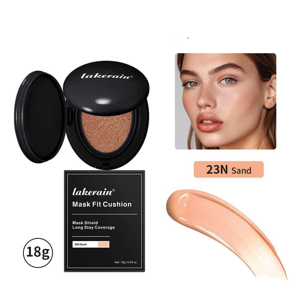 Moisturizer Lasting Color Cushion Compact with Flaws Concealer Black Shell - Teleplus hidden flaws concealer