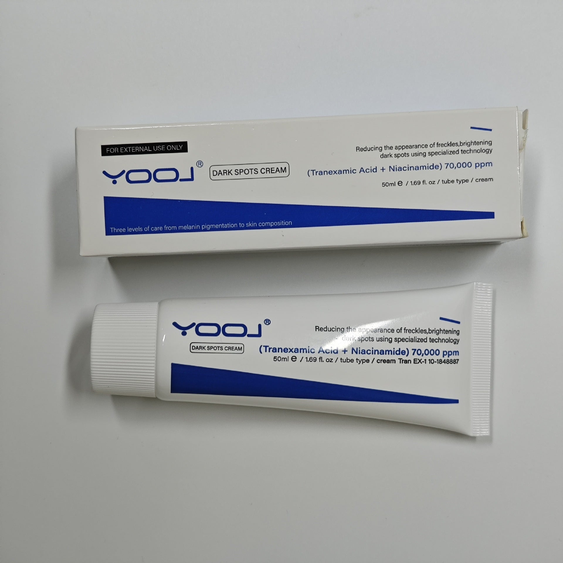 Moisturizing Acne Cream with Nicotinamide and Tranexamic Acid for Skin Fade - Teleplus tranexamic acid nicotinamide